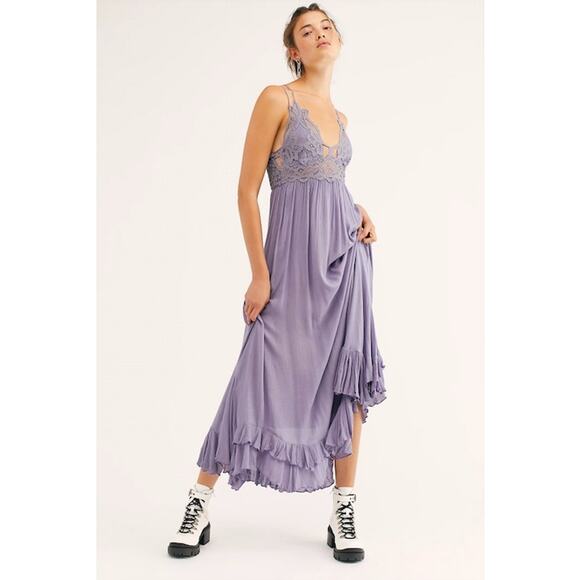 FP One Adella Maxi Slip Dress S - Picture 1 of 14